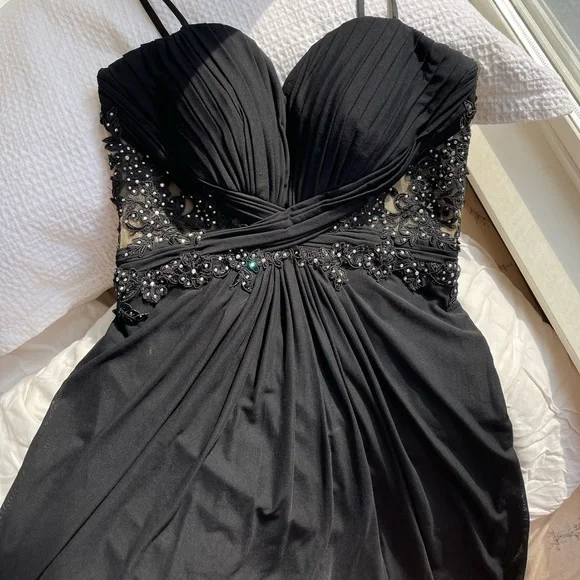 Short Black homecoming dress